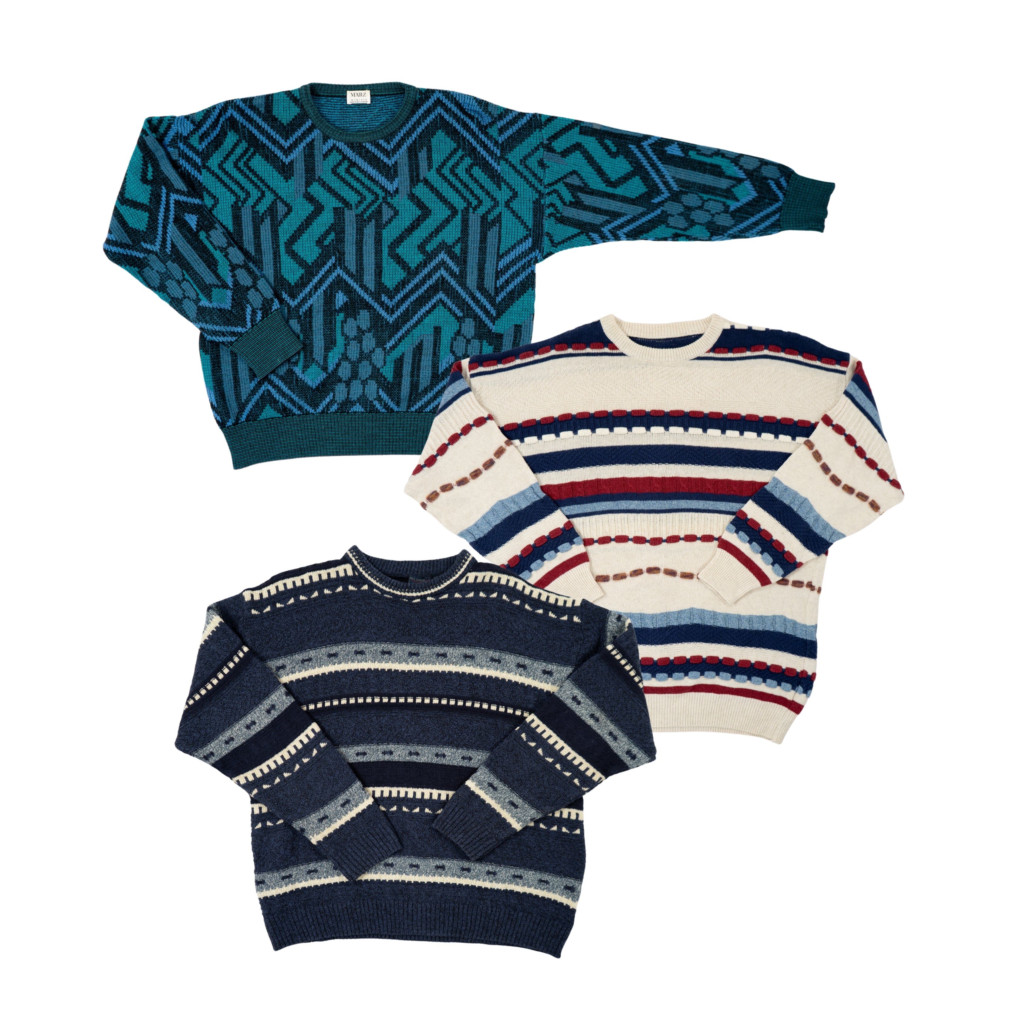 PACK PULLOVER IM COSBY-STIL
