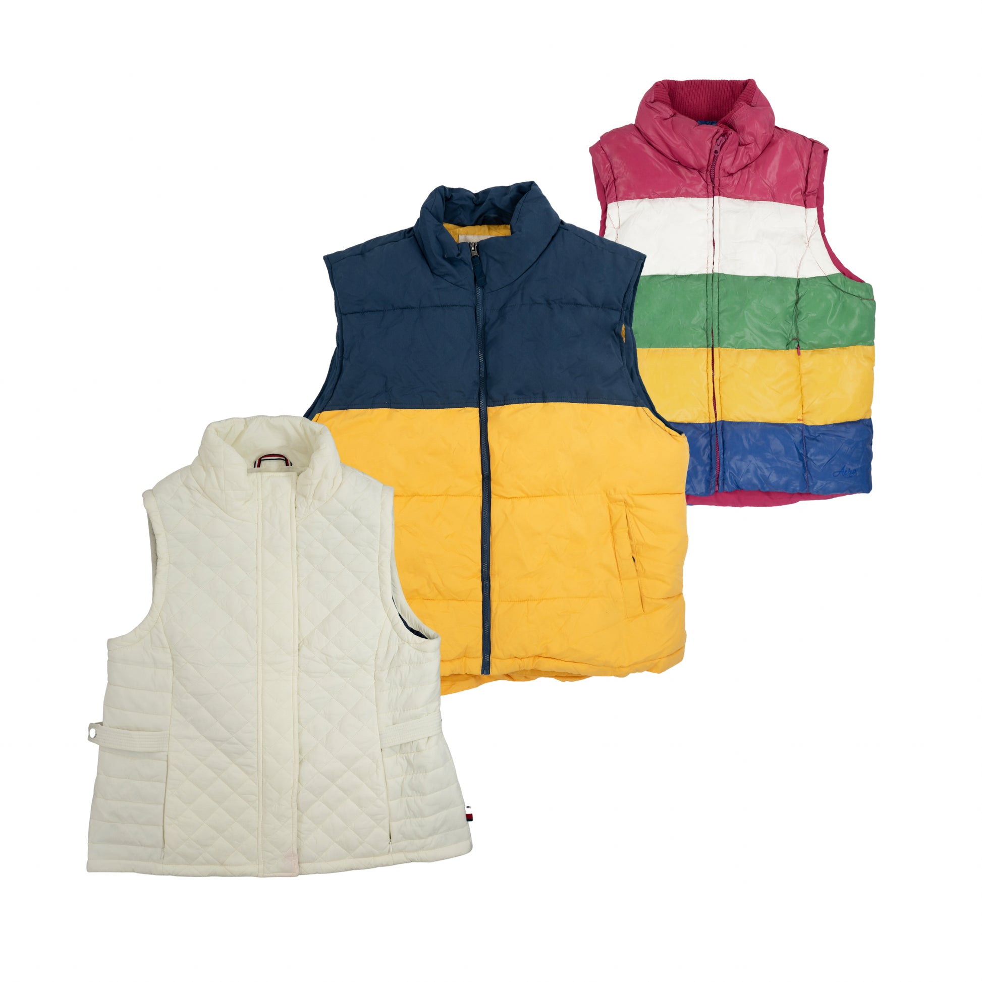 Kilo Pack Chalecos Puffer Marca y no marca