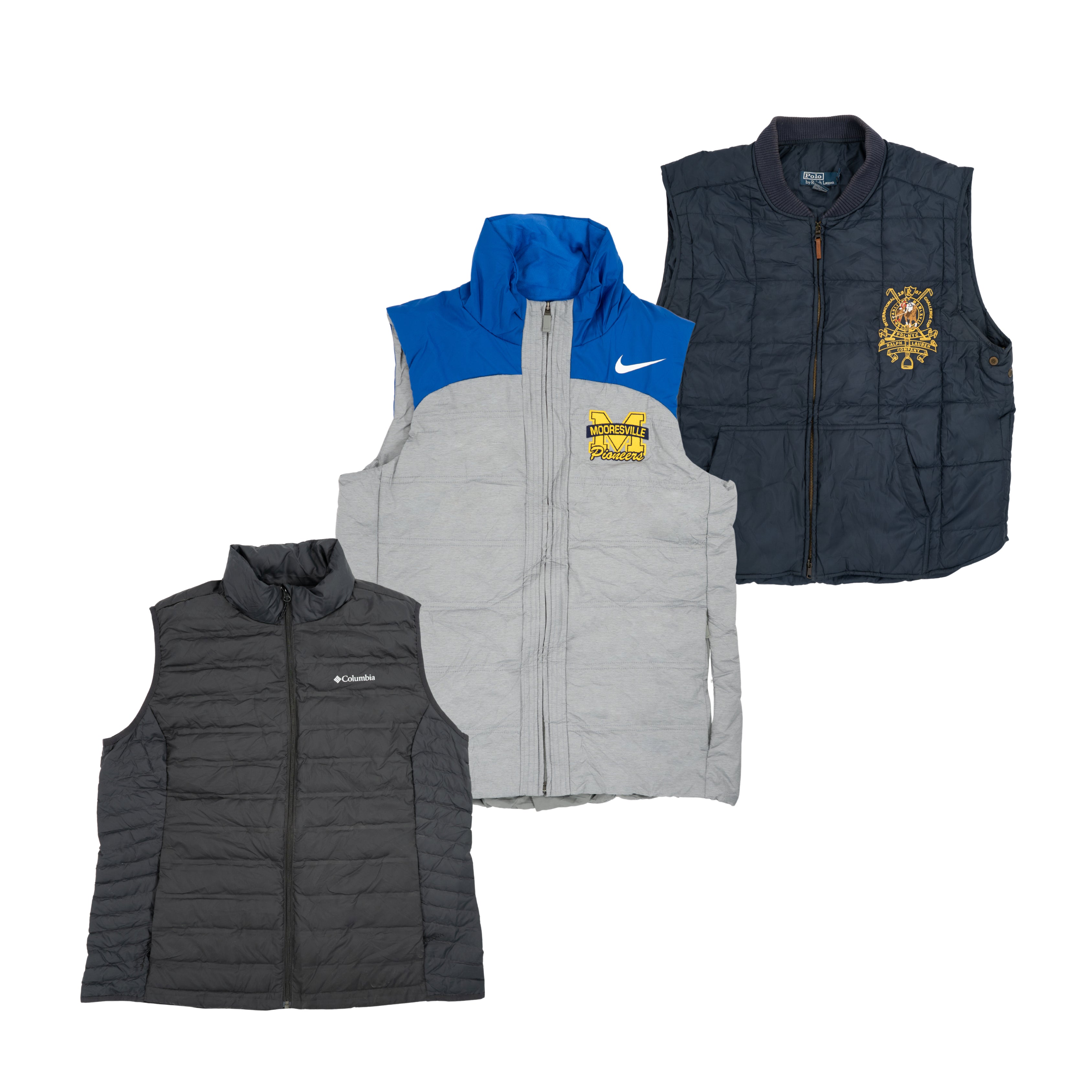 Kilo Pack Chalecos Puffer Marca y no marca
