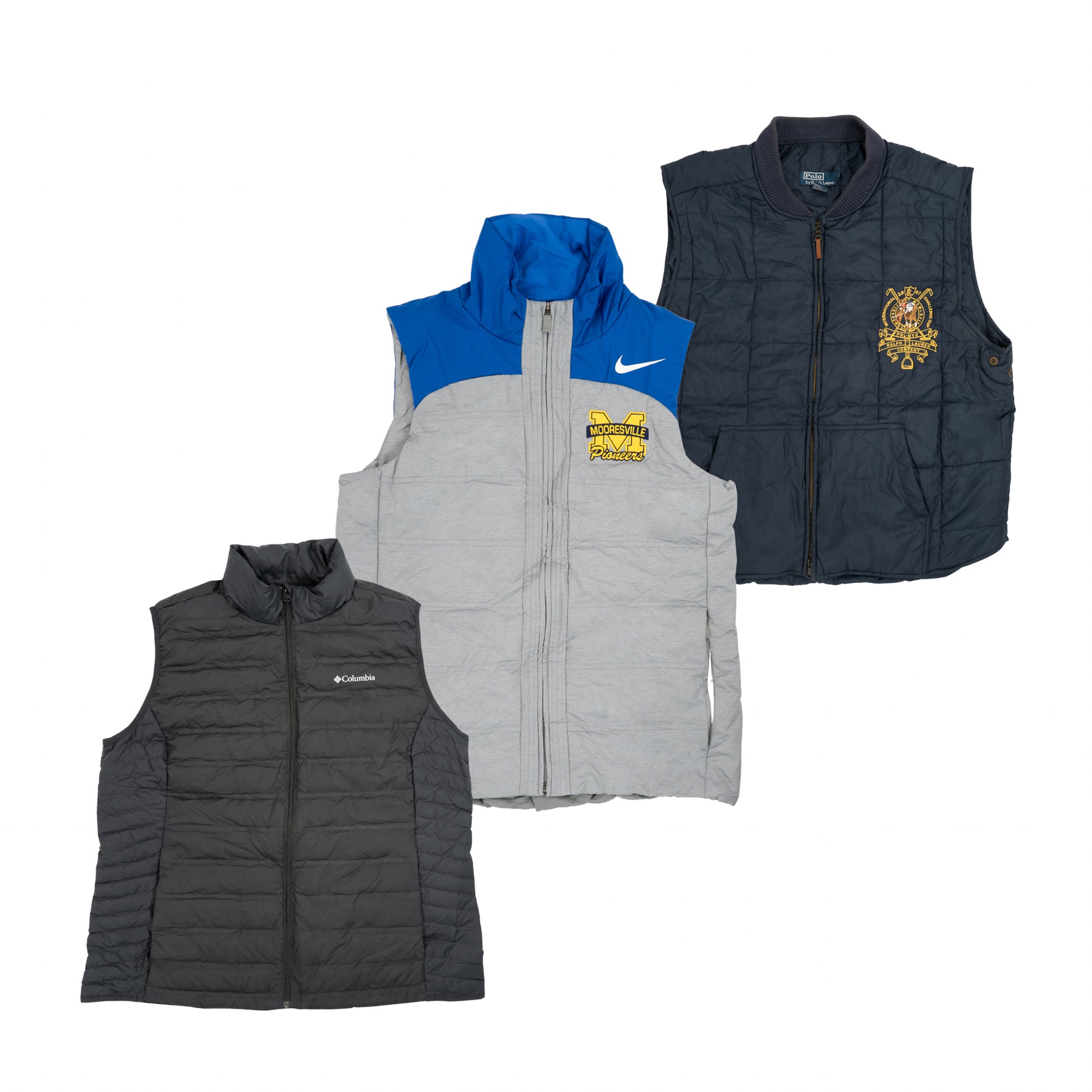 Kilo Pack Chalecos Puffer Marca y no marca