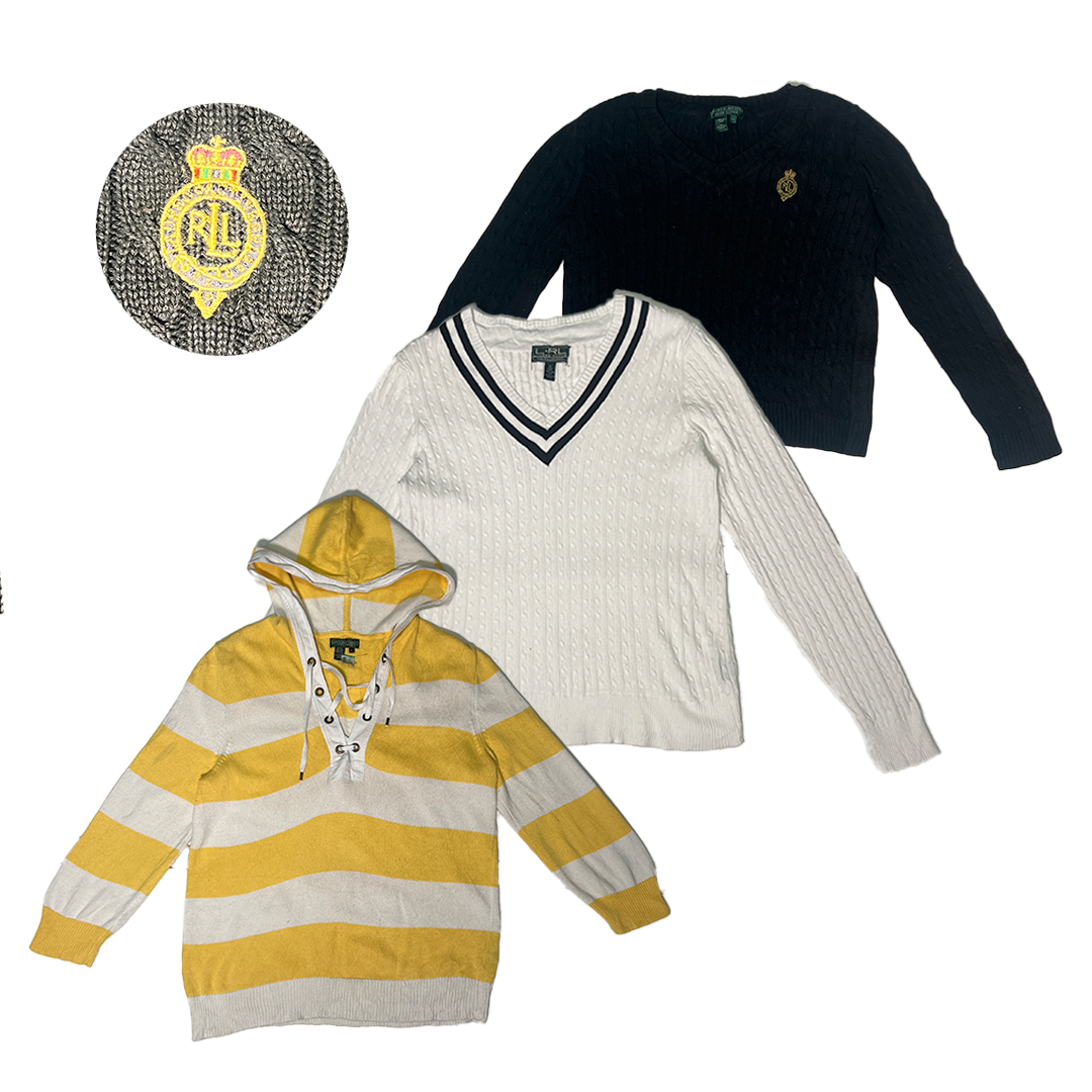 BALA 100 UNIDADES SUETER RALPH LAUREN DE MUJER