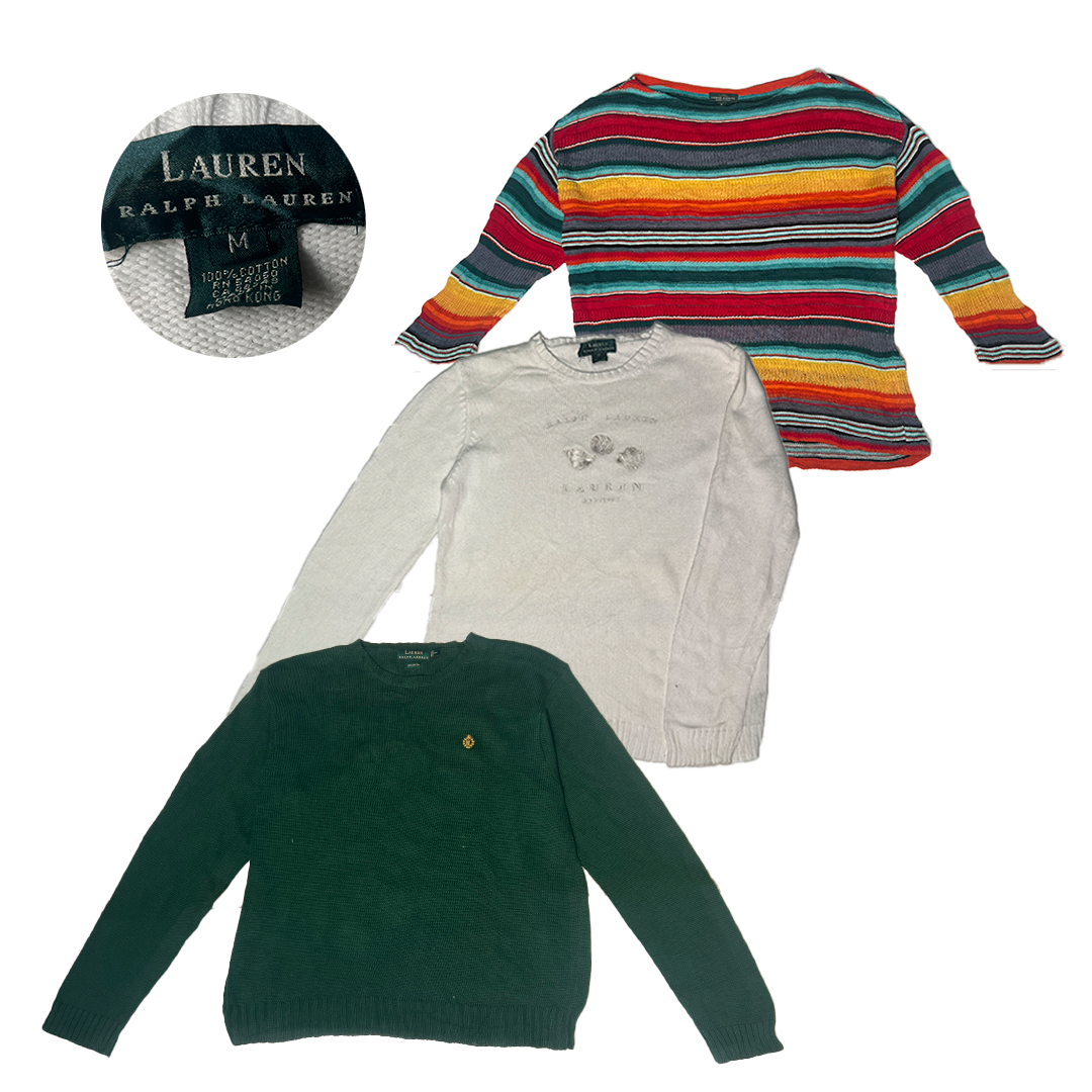BALA 100 UNIDADES SUETER RALPH LAUREN DE MUJER