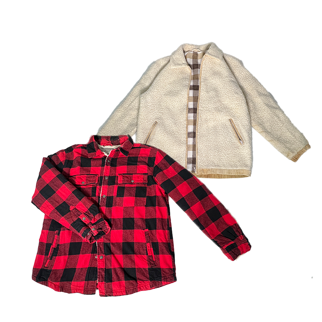 Kilo Pack Camisa SHERPA / ACOLCHADA invierno