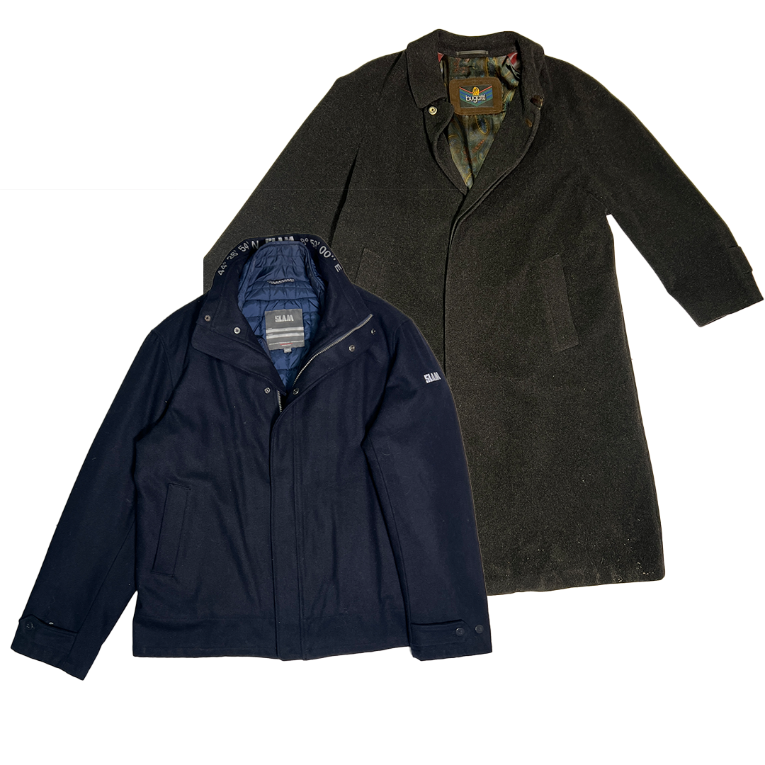 Kilo Pack ABRIGOS de Hombre de MARCA Y NO MARCA