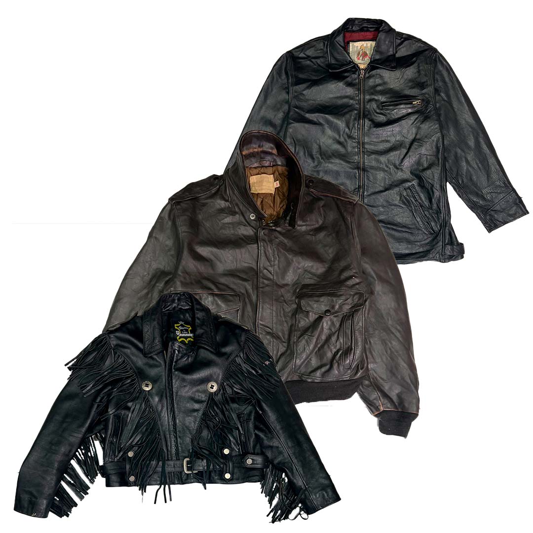Kilo Pack de Chaquetas de Cuero