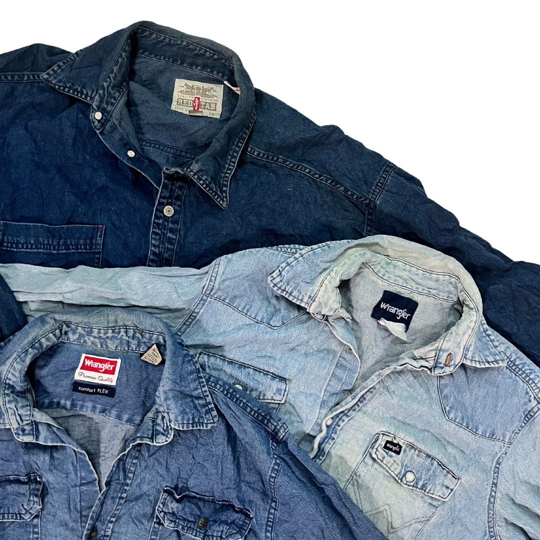 Kilo Pack de CAMISAS VAQUERAS de MULTIMARCA