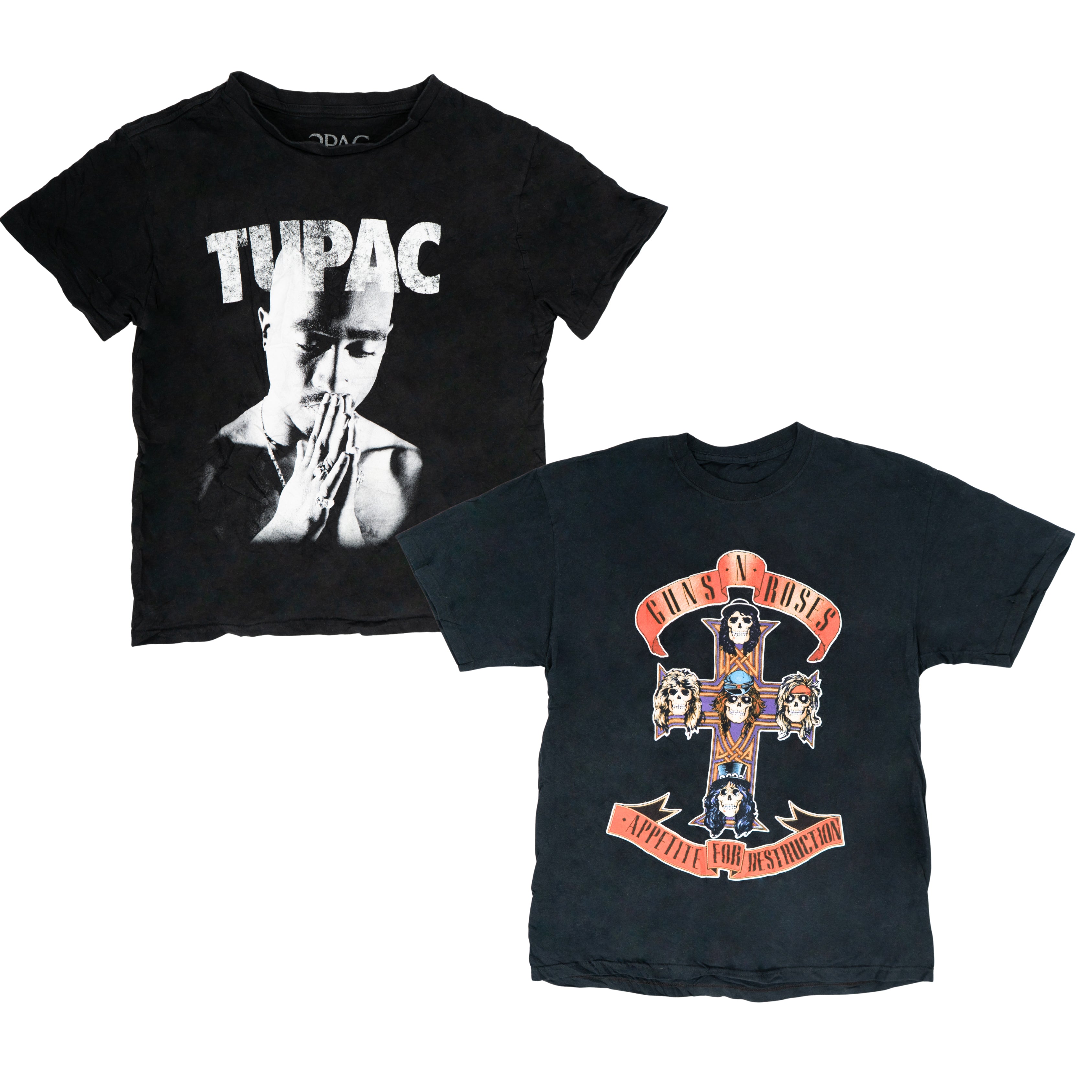 PACK CAMISETAS DE MÚSICA