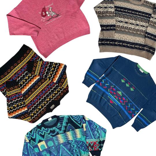 Kilo Pack de Sueters Vintage Unisex