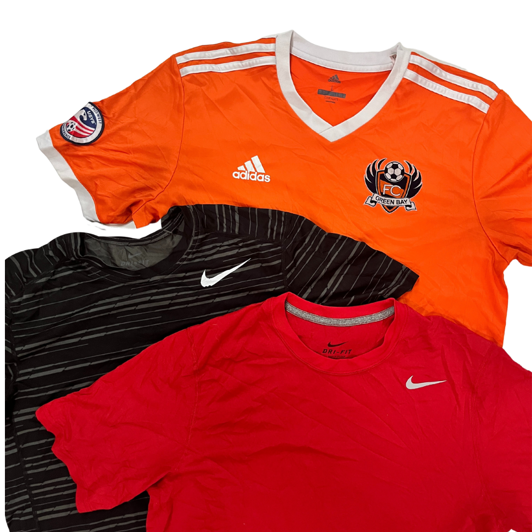 PREMIUN Pack Camisetas Deportivas MULTI MARCA de Manga/Corta