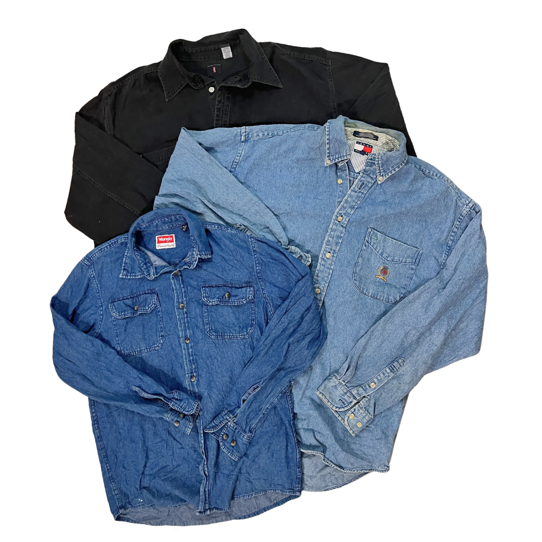 Kilo Pack de CAMISAS VAQUERAS de MULTIMARCA
