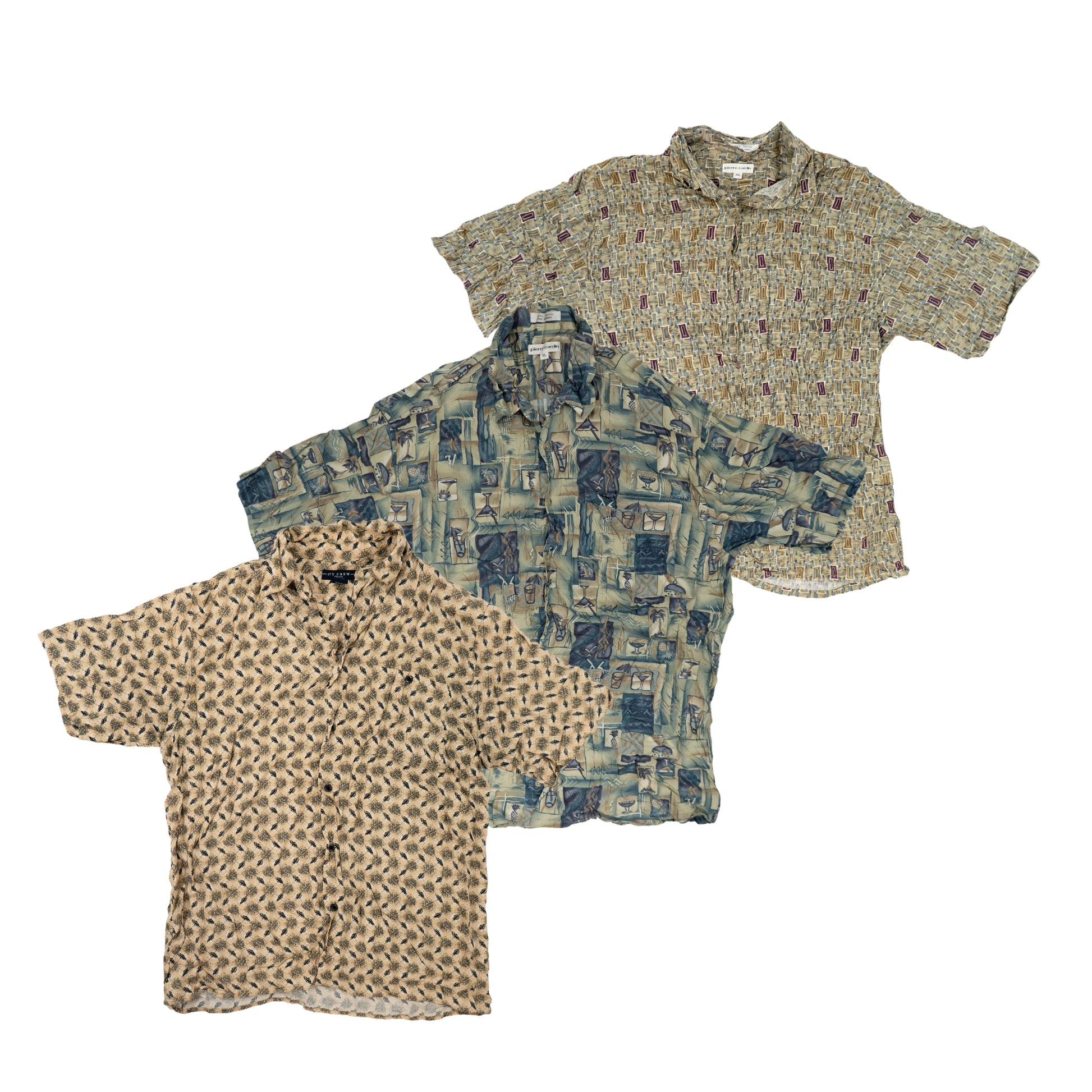 Pack de Camisas Vintage de RAYON