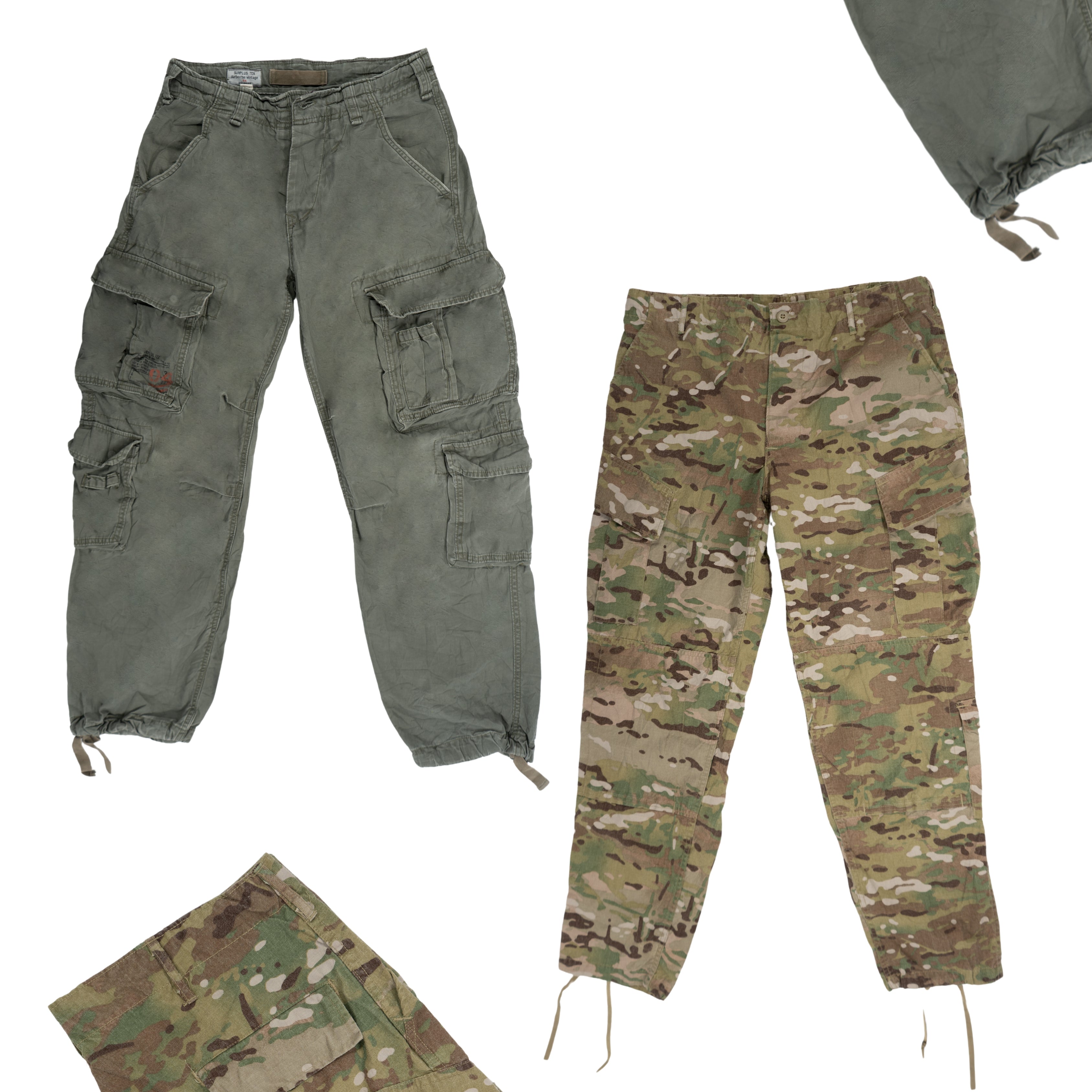 KILO PACK PANTALONES CARGO CON MARCA/SIN MARCA