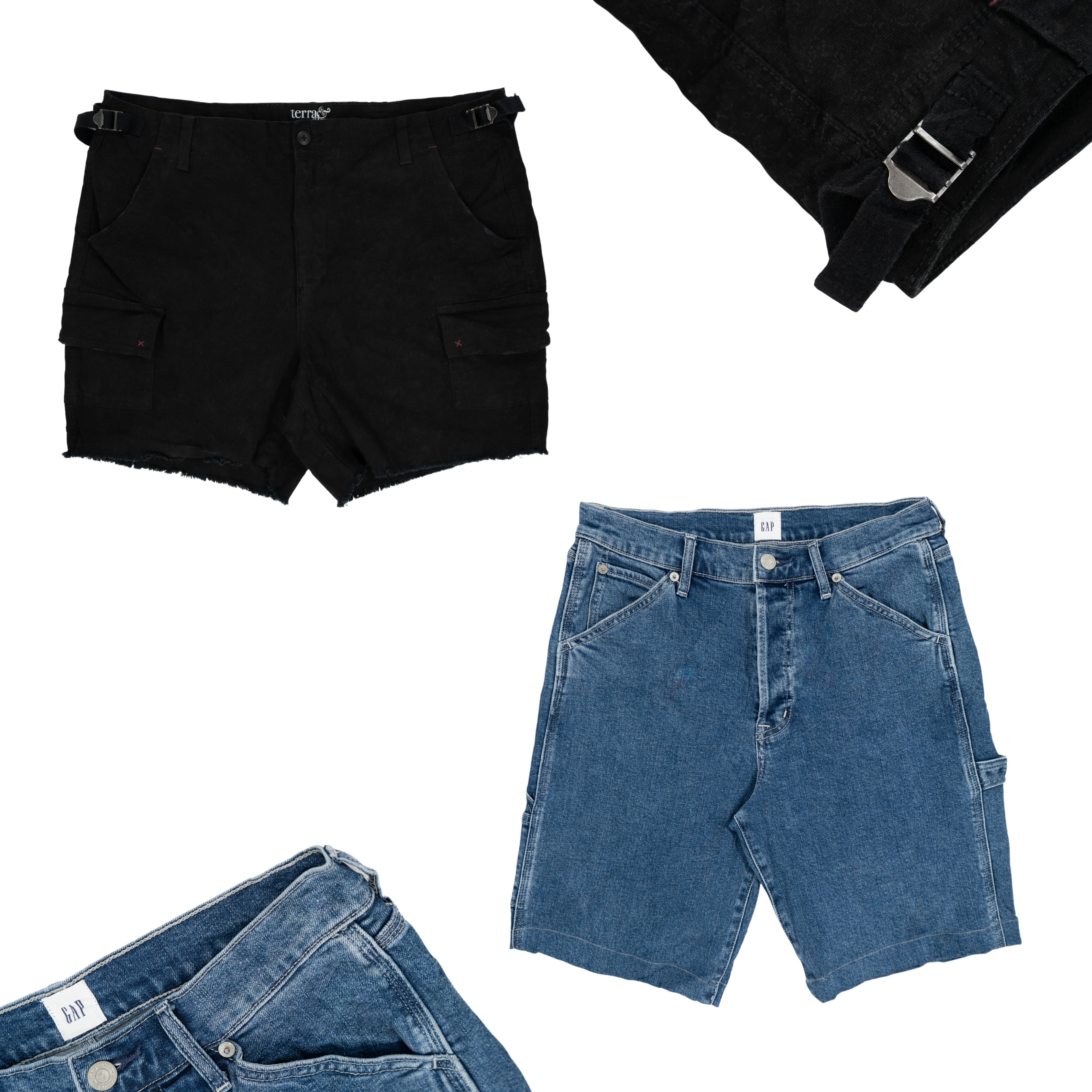 PACK SHORTS VAQUEROS CARGO/CARPENTER