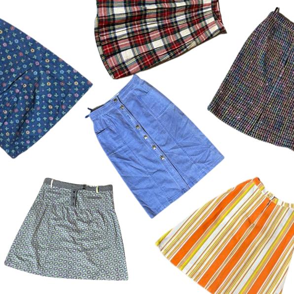 Kilo Pack FALDAS MIDI vintage
