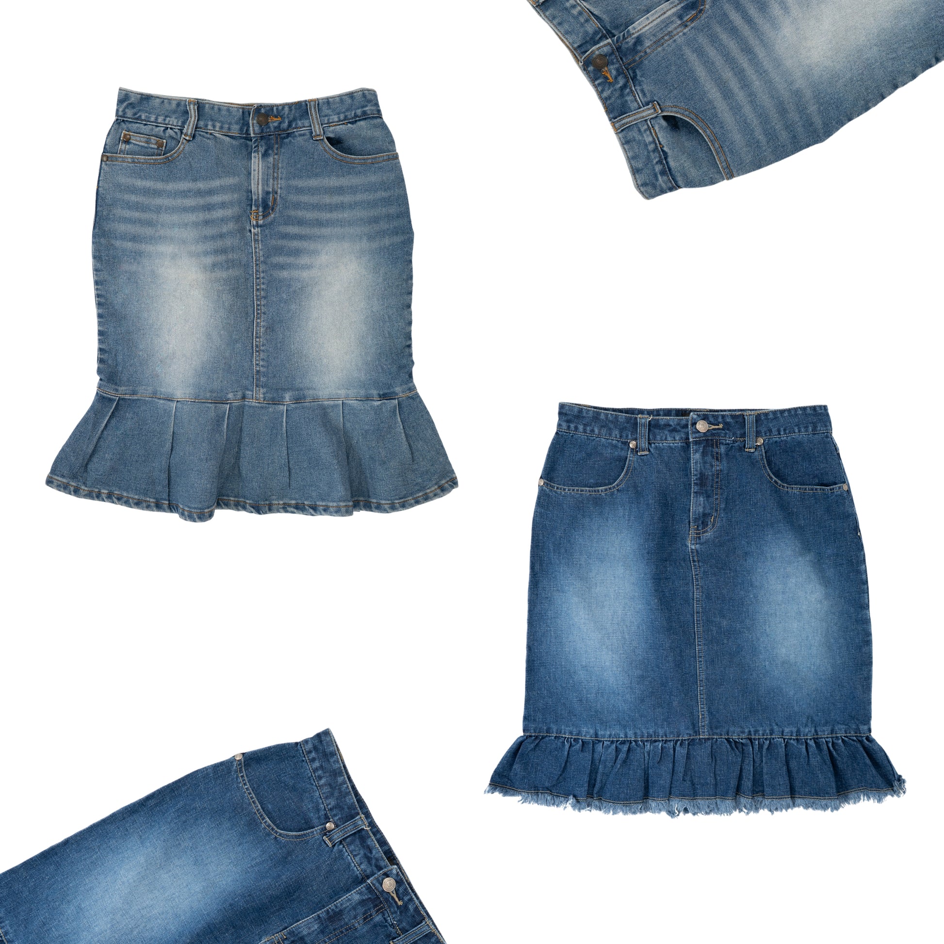 VINTAGE DENIM SKIRTS PACK