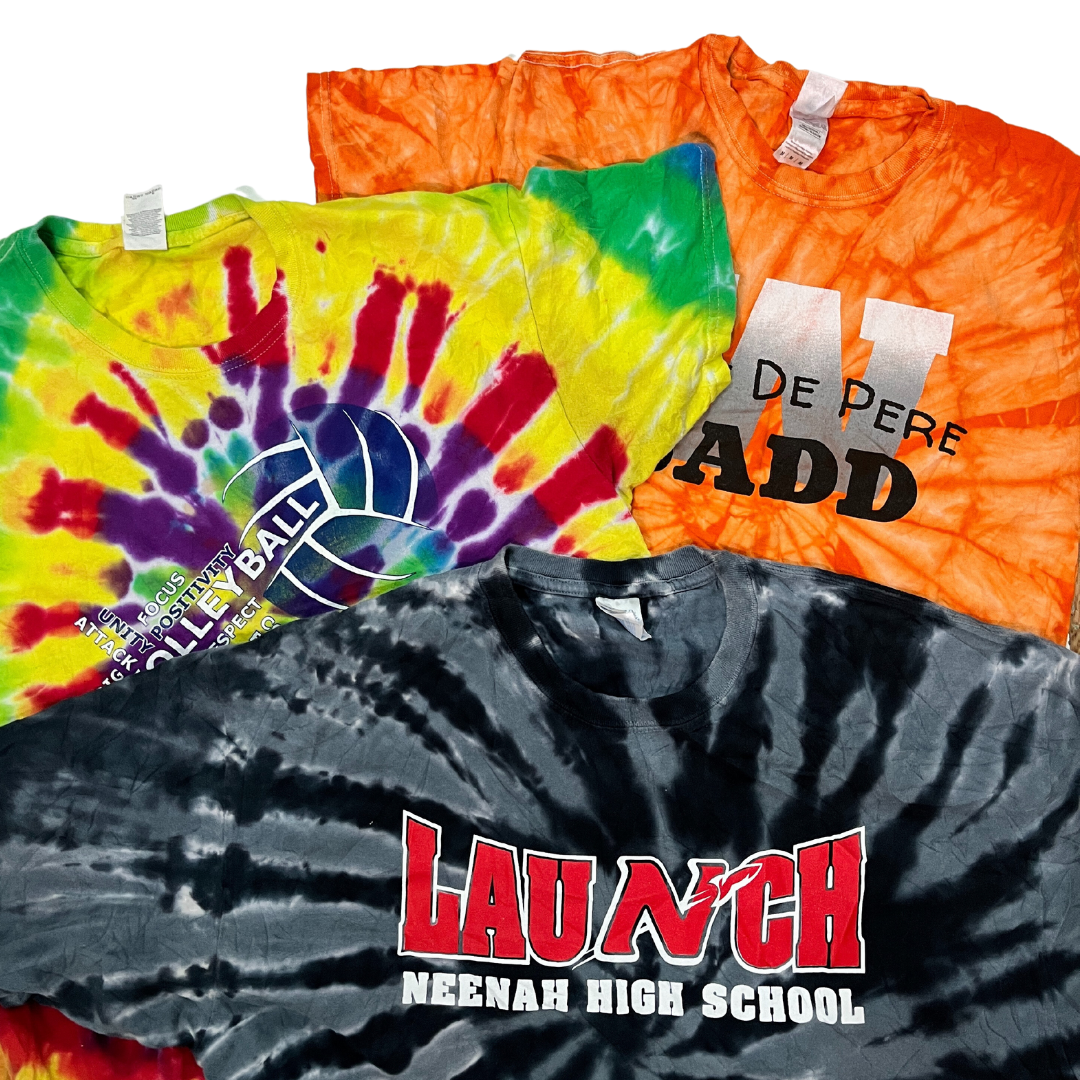 PACK CAMISETAS TIE DYE POR UNIDAD