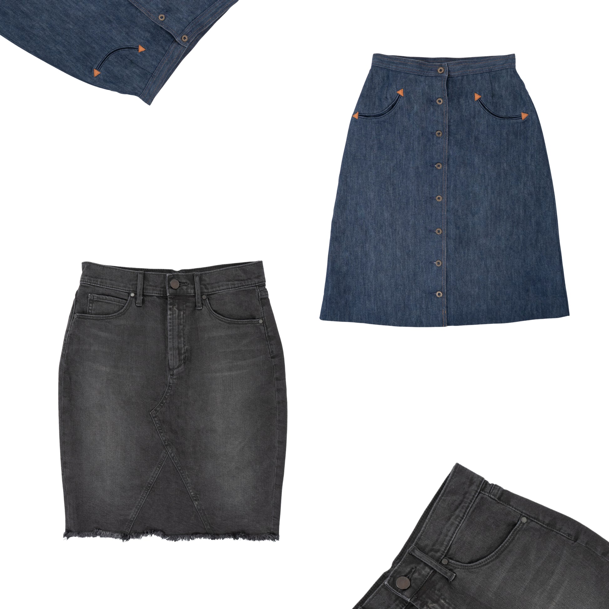 VINTAGE DENIM SKIRTS PACK
