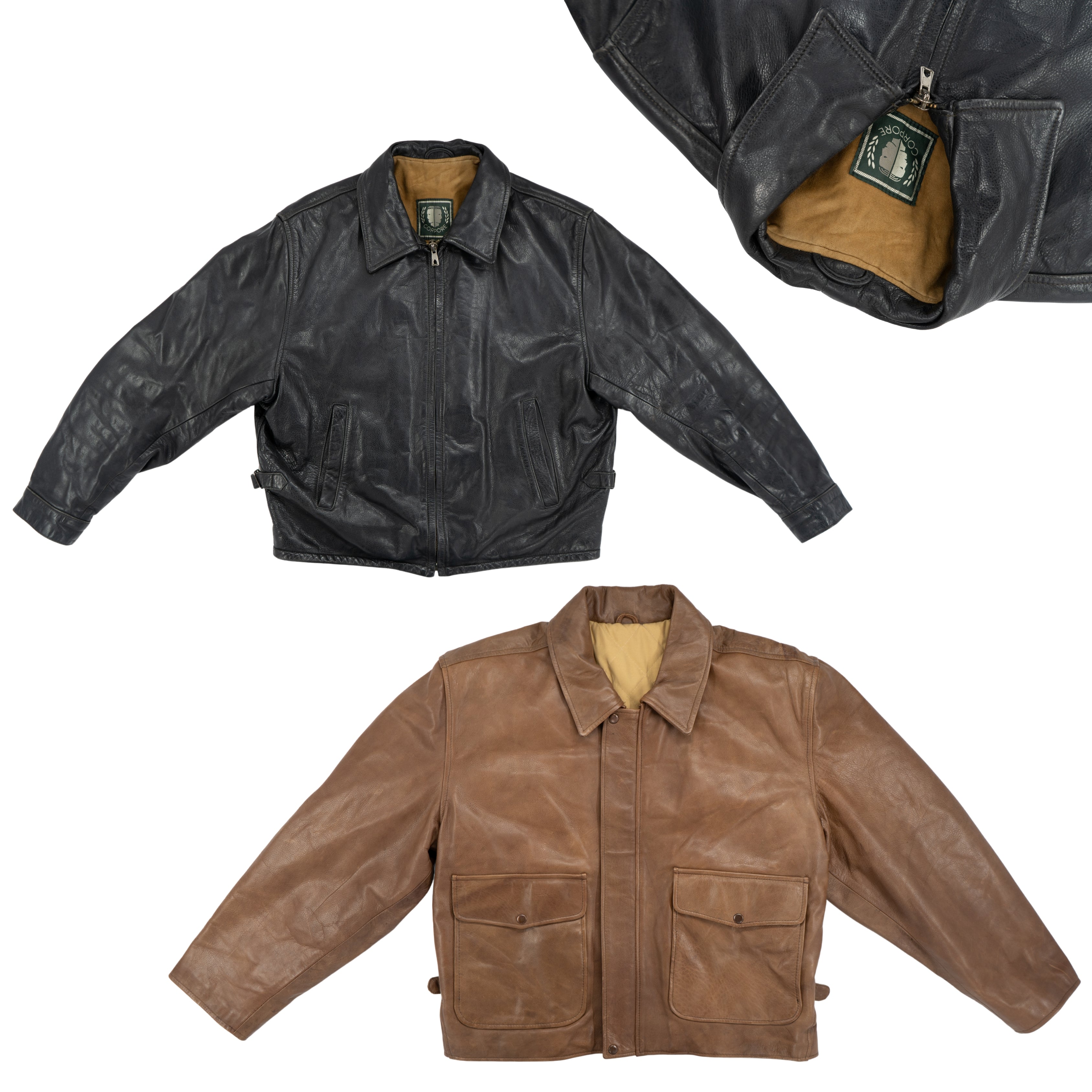 KILO PACK CHAQUETAS CUERO BOMBER