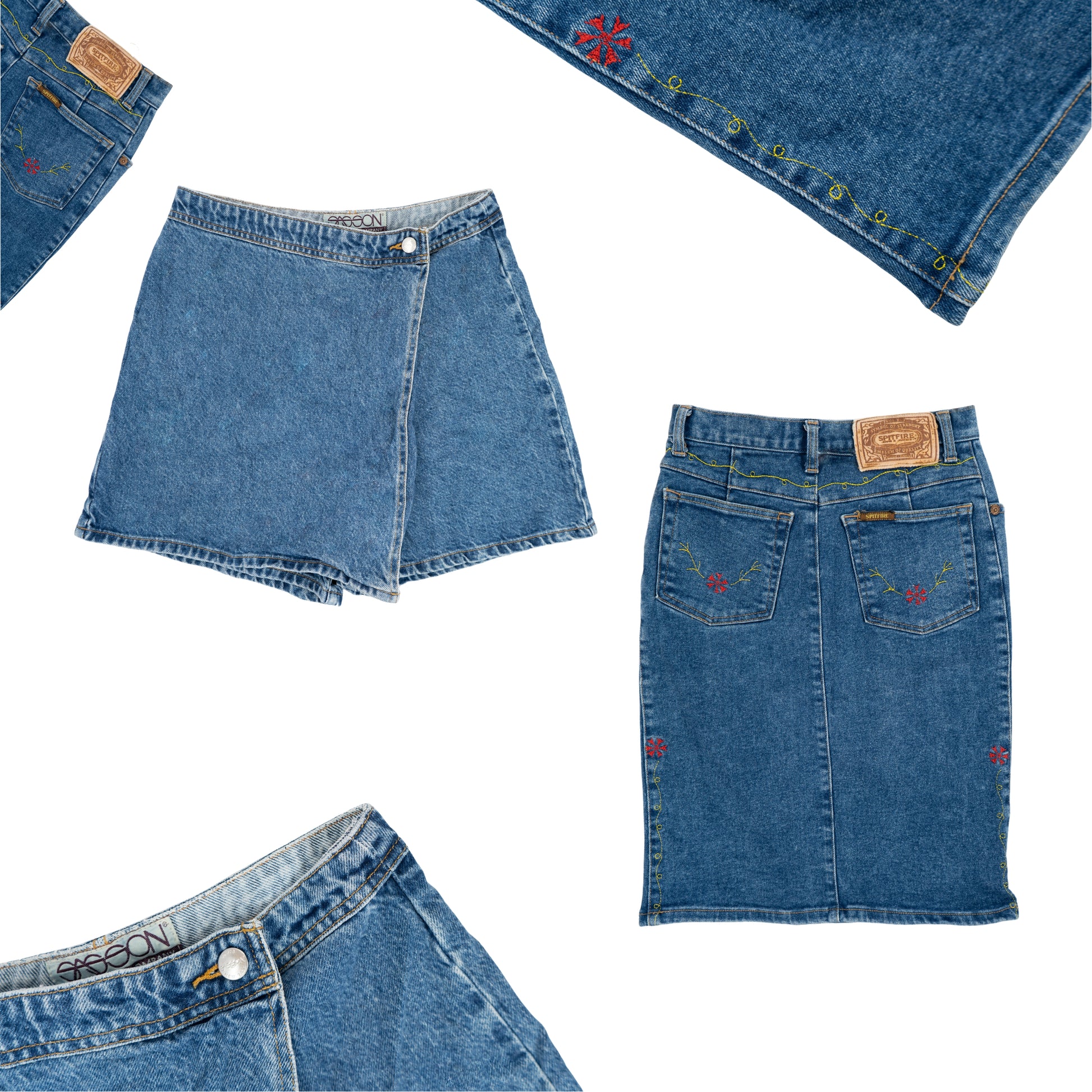 VINTAGE DENIM SKIRTS PACK